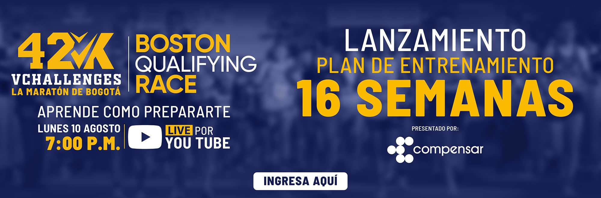 Plan de entrenamiento Maratón de Bogotá 2026 - VChallenges 42K