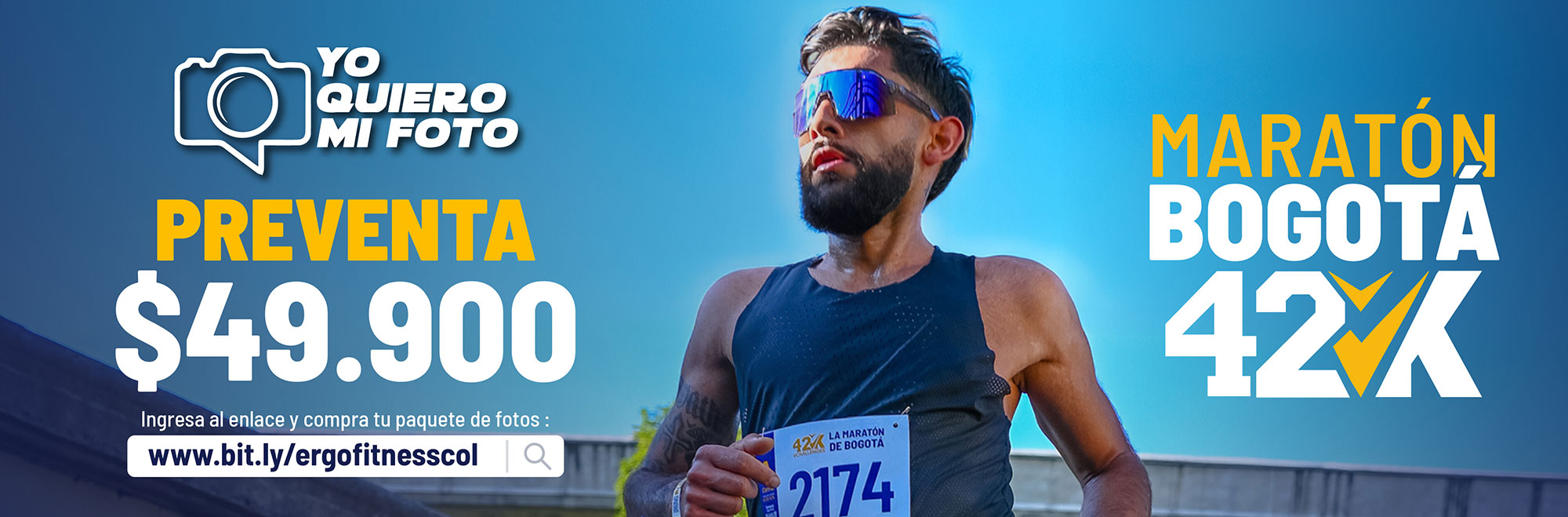 Preventa fotos Maratón Bogotá
