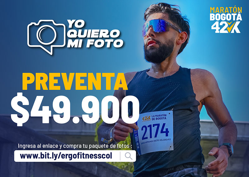 Preventa fotos Maratón Bogotá